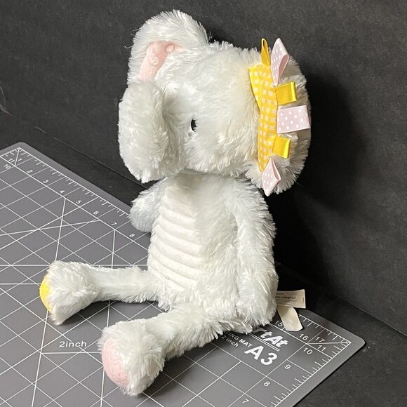 Make Believe Ideas Elephant Sensory Snuggables Plush Rattle And Crinkle Ears - Picture 7 of 7
